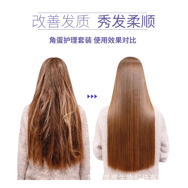 공장 캠프 Keratin 케이프 단백질 청소 스위트 Moroccan 샴푸 단백질 보정