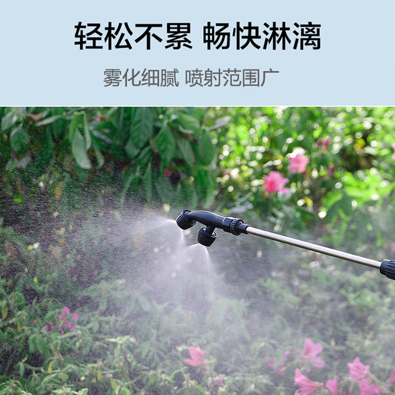 Bộ phun điện nông nghiệp có áp suất cao ắc-quy li-ti cao, bộ khử trùng ba lô, bộ phun thuốc trừ sâu mới sạc