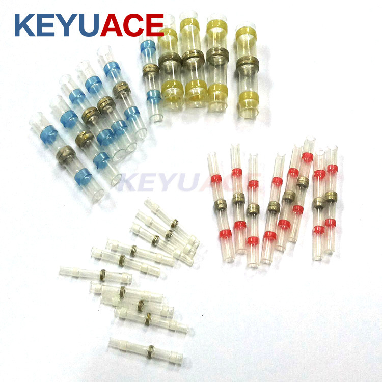 熱縮焊錫接線環端子 防水接線焊錫環中接管  接線專用焊焬環組合