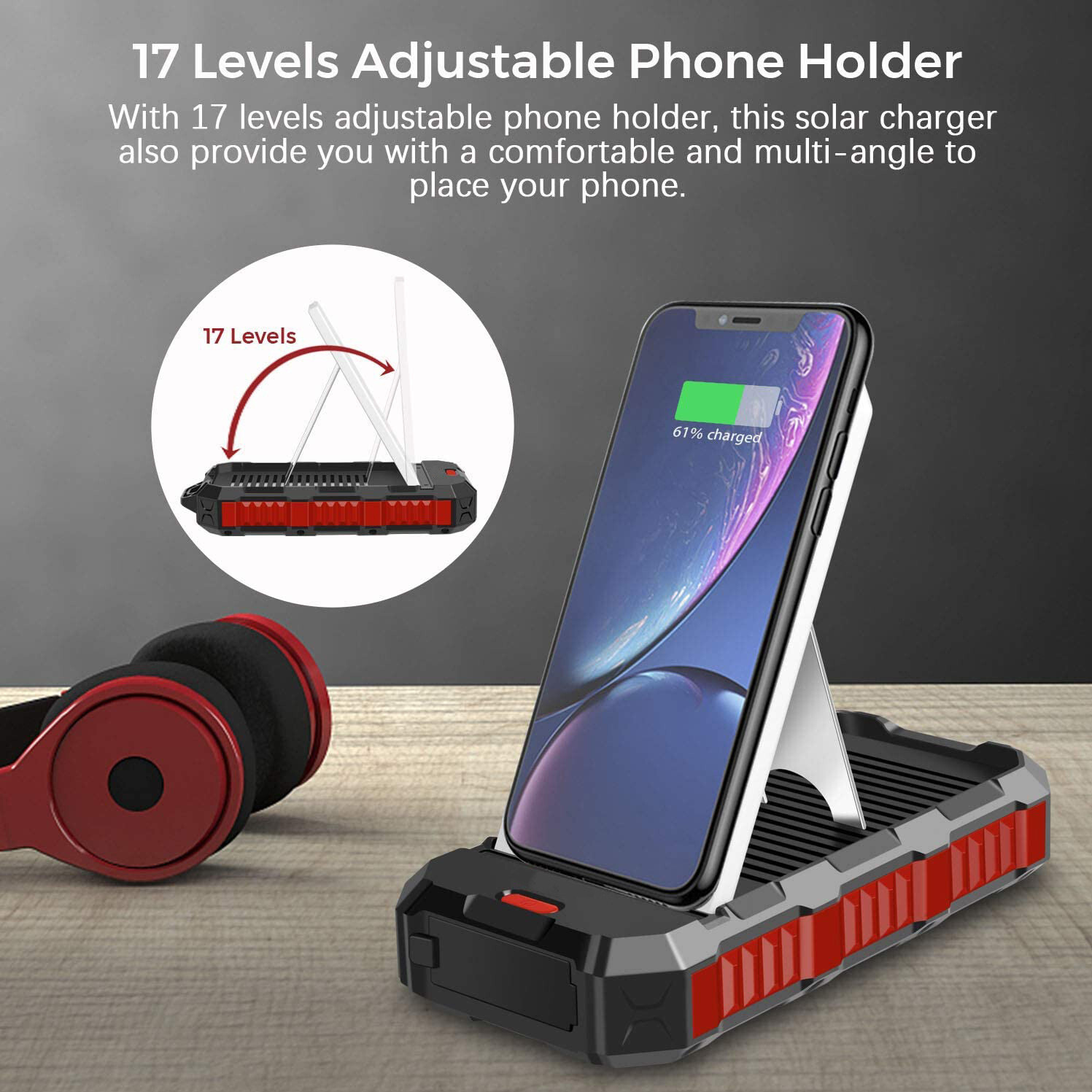 30 ngàn m Ah Wireless Retrenment Mobile Power, Camp Light Re sạc, Amazon UL