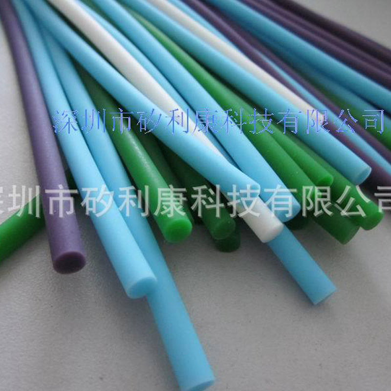 Shenzhen's Silicon Tube Factory, Silicon Tube Wholesale, Platinum Silicon Solid Stick, no smell, no poison.
