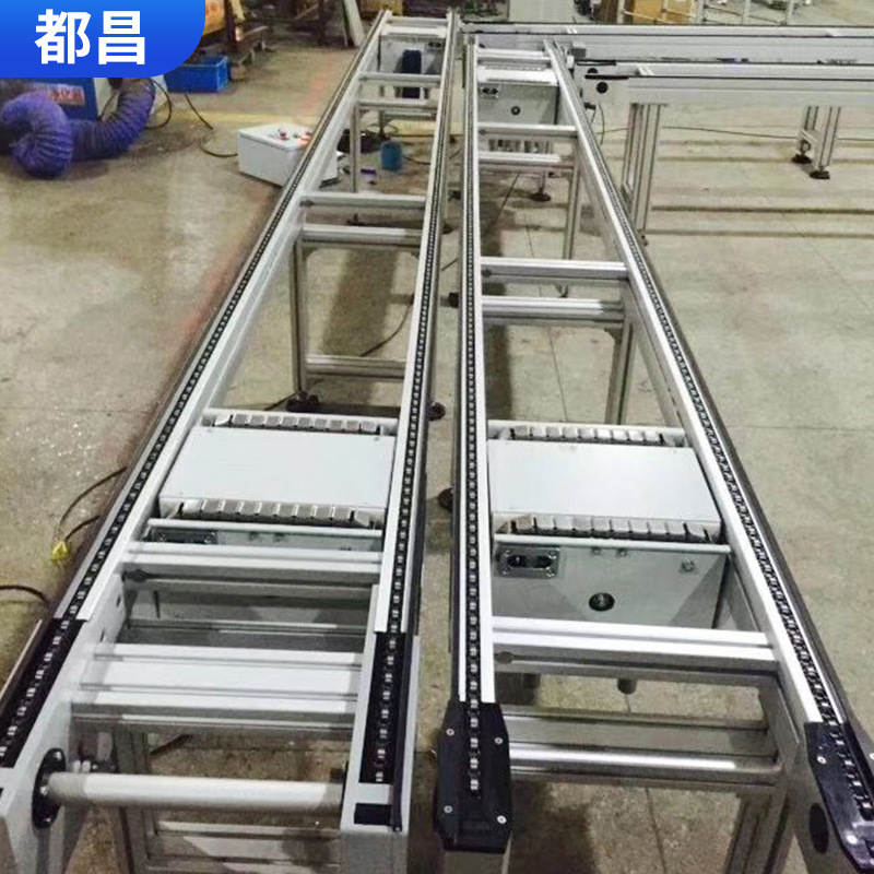 Single-speed chain transporter, new energy battery assembly line assembly line assembly transmitter