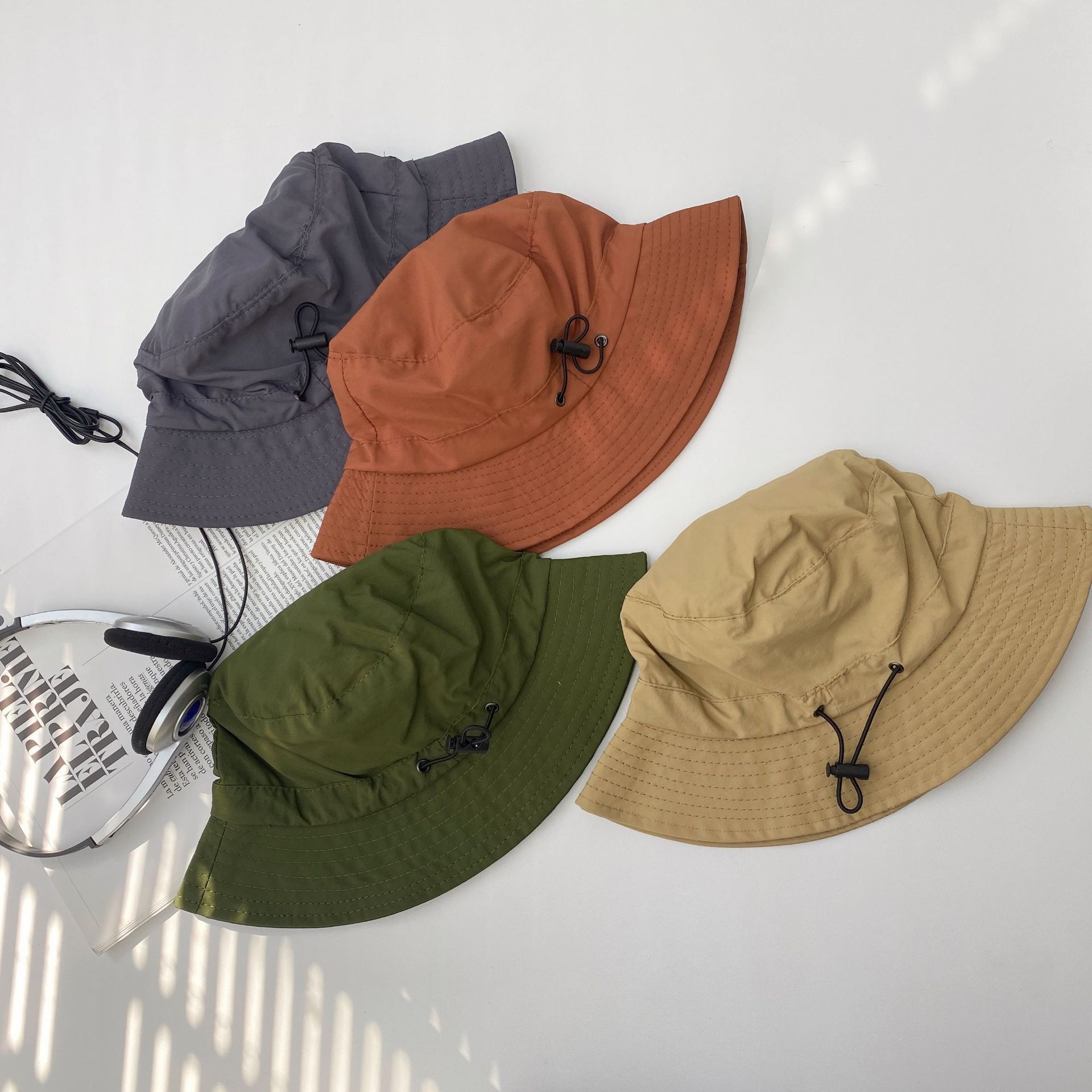 Water-proof fisherman hats can be used for summer bun hats, short-scrambled out-of-the-scene caps.