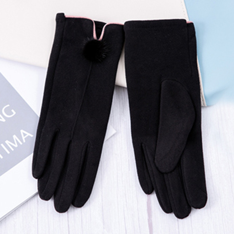 Fashion-Handing Gloves, wind-proof wrist-touching finger-pointing.