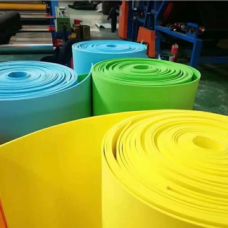 Coloured EVA sponge rolls, 38 degree static eva bubble rolls, reel flame retardant eva materials.