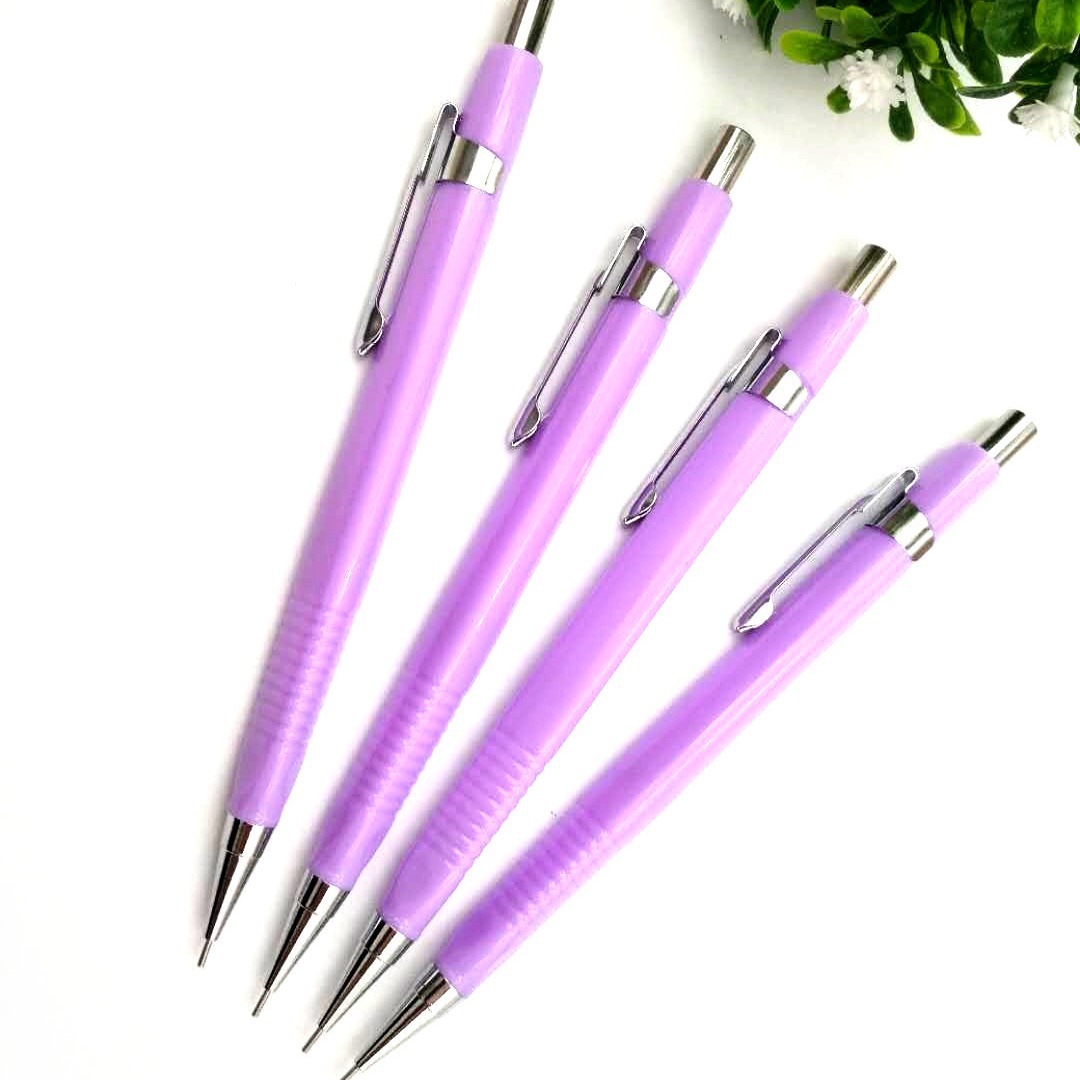 Delta pen, student automatic pencil, rubber-coated active pencil positive color option.