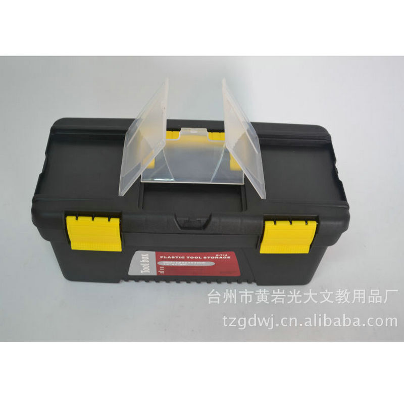 Plastic-making toolbox, handheld two-storey toolbox, 816 prime and cheap.