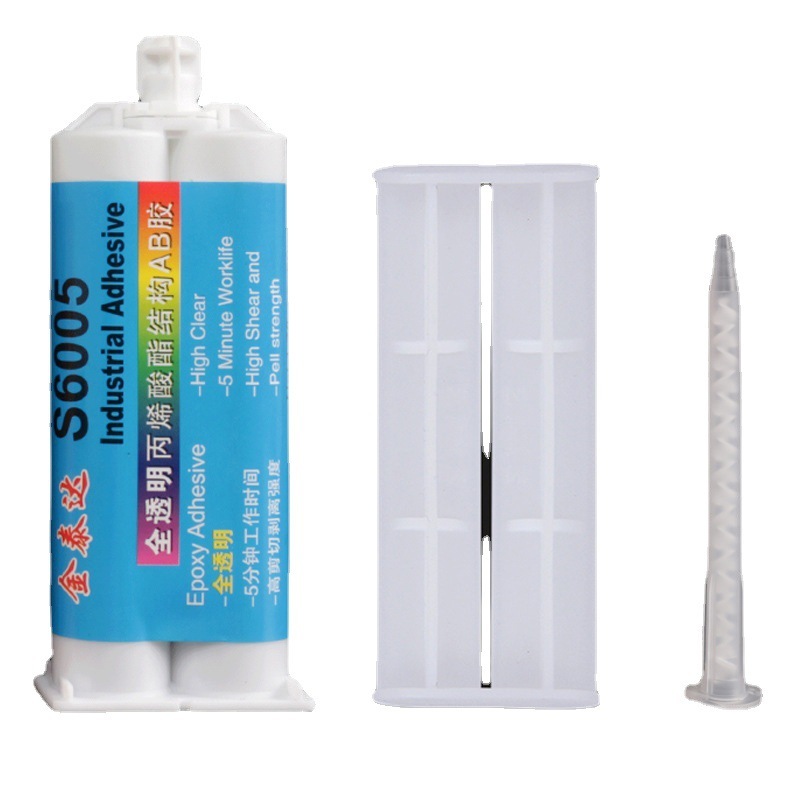 Acrylic acid structural glue S6005 attached to metal plastic wood marble strong AB glue