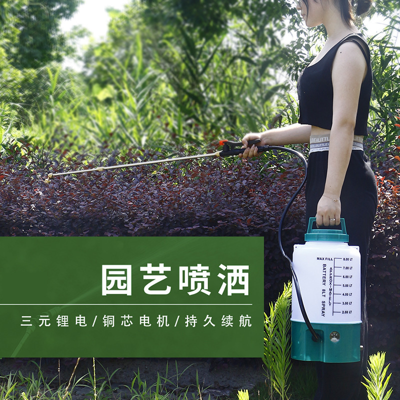 Bộ phun nhiên liệu điện cực nhỏ áp suất cao ắc quy li ti khử chất khử trùng nông nghiệp ba lô thuốc trừ sâu mới