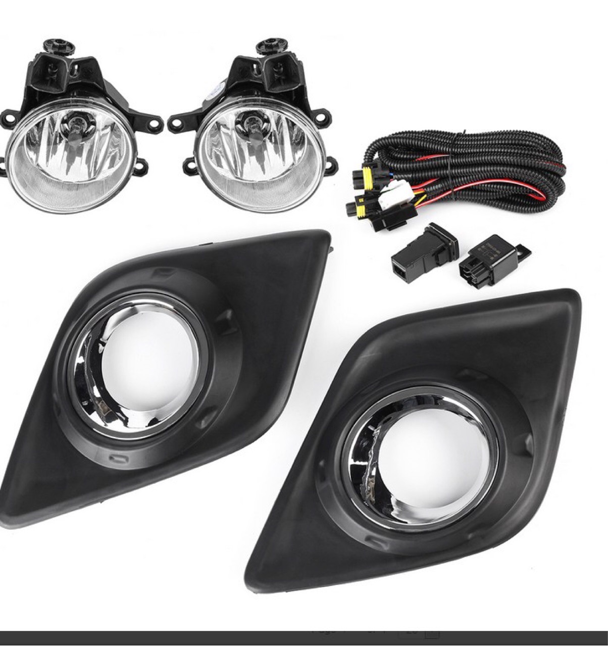 Sixteen Helax fog lamps.