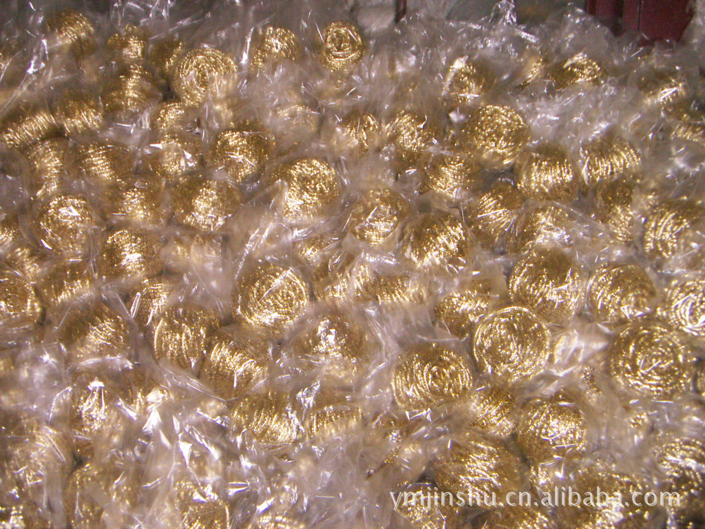 Pure brass wash ball, pure brass ball, pure brass wire ball