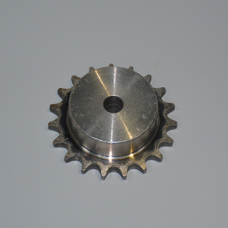 Plant supplies stainless steel, 1.2 inches of single-row chain wheel, industrial transfer, non-labeled wheel, axle transfer gear.