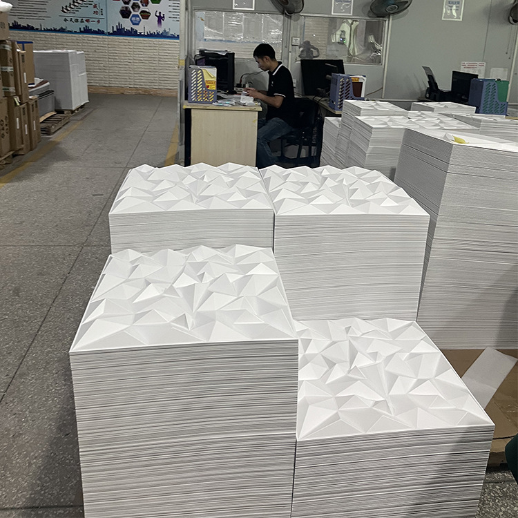 东莞厂家3d墙贴室内立体墙板背景墙Wallpanels钻石装修3d墙板热销