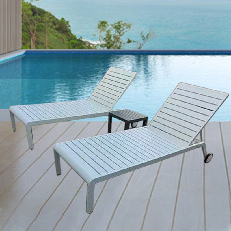 Out-of-the-air balcony seat set to regulate the wheel-delaying chair garden pool, all-aluminium outdoor bed.