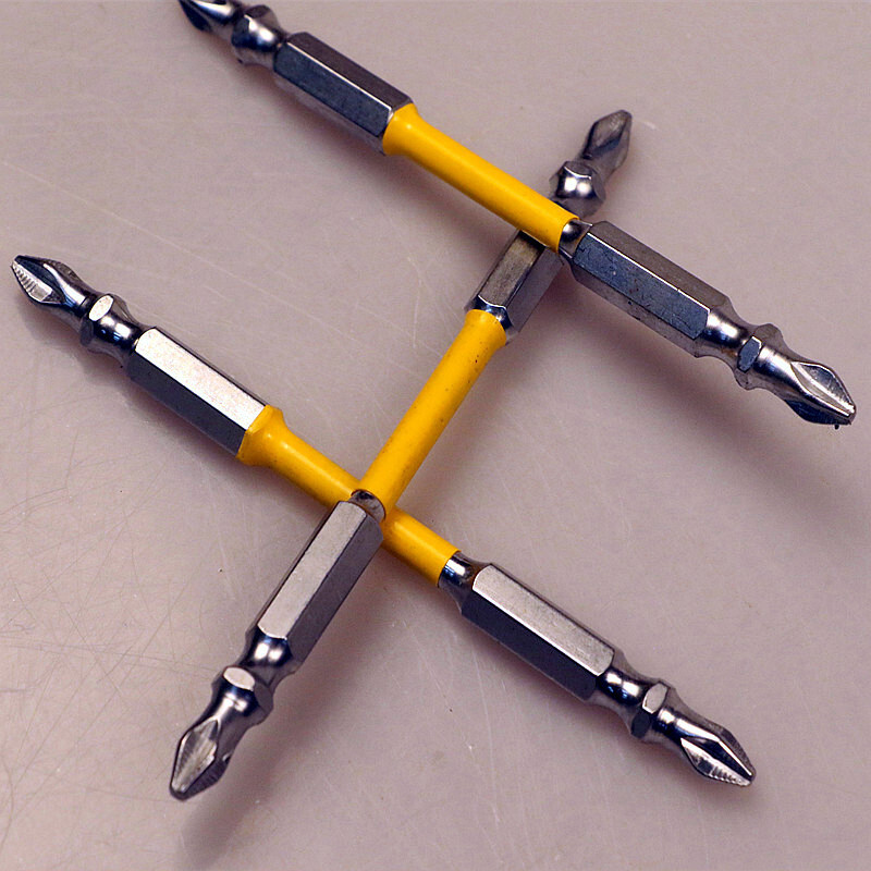 Two-headed cross 100mm, double-wielding wind, screwdriver, starter-wielder.