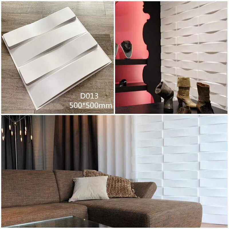 PVC three-dimensional waterproof wall with 3d Wall Panel for television background wall 3D wall