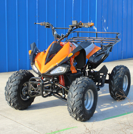 Small Mars 125 CC Beach Car, Bull ATV all-terrain Land Cruiser, four-wheel motorcycles outdoors.