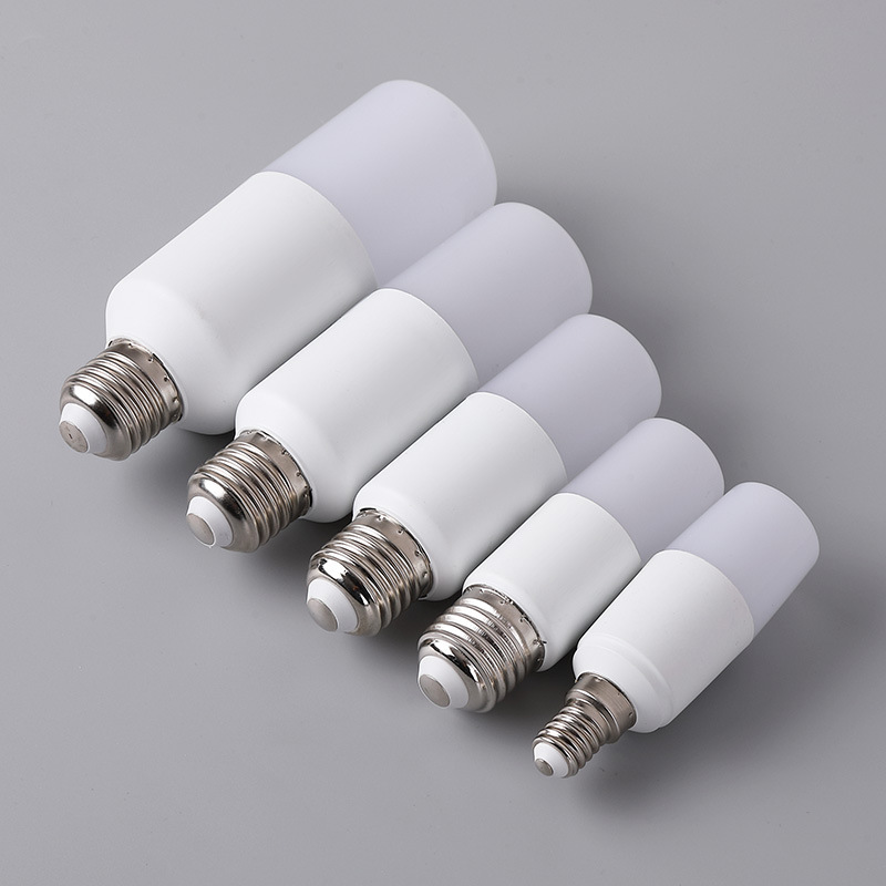 LED light bulb super-lighted pole rod lamp E14 screw E27 energy-efficient candlelight chandelier source bulb