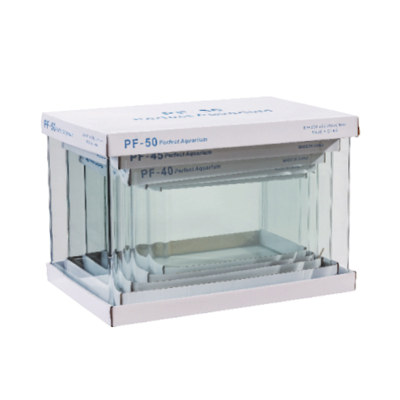 Super white fish tank, small gold fish tank, a hot-twirling glass-cylinder living room.