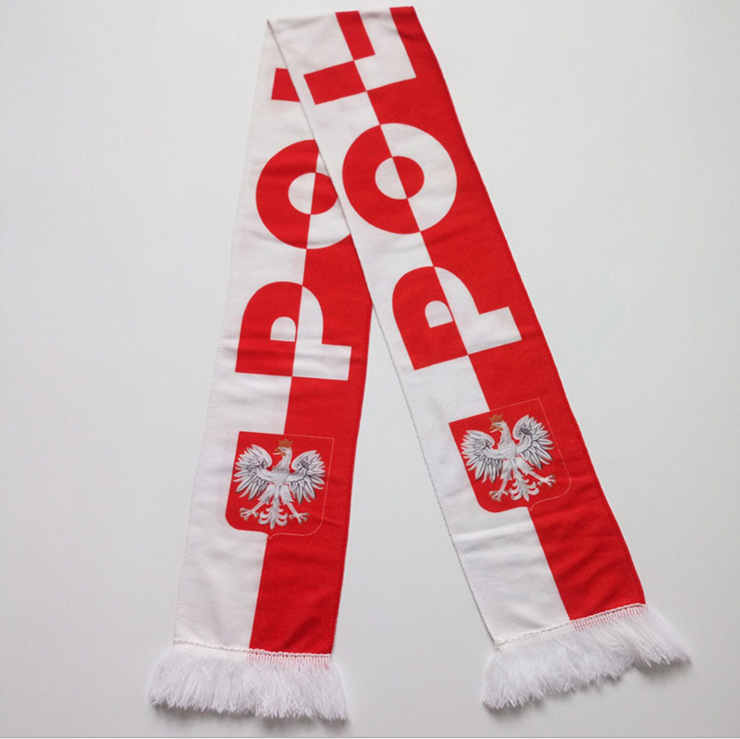 Foreign Trade Export Campaign's All-Colour Printing Factory's SuperWorld Cup fan scarf