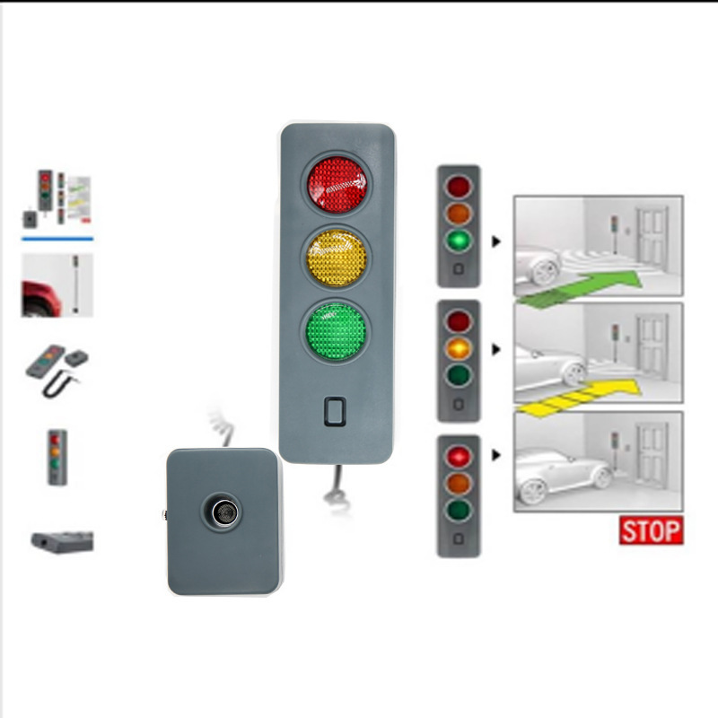 Car Auxiliary parking system in the garage of the manufacturer's cargo source.