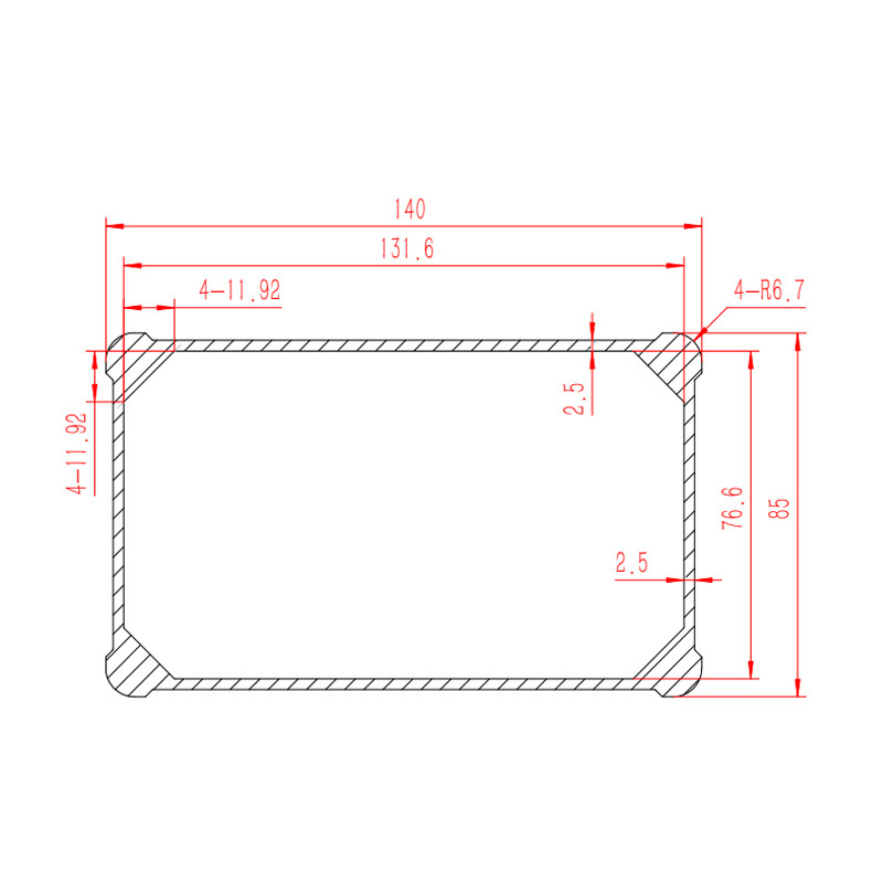 Processed for aluminium casting shell reverser aluminium shell, hydroelectric-proof tank wire, aluminium alloy shell, aluminium shell