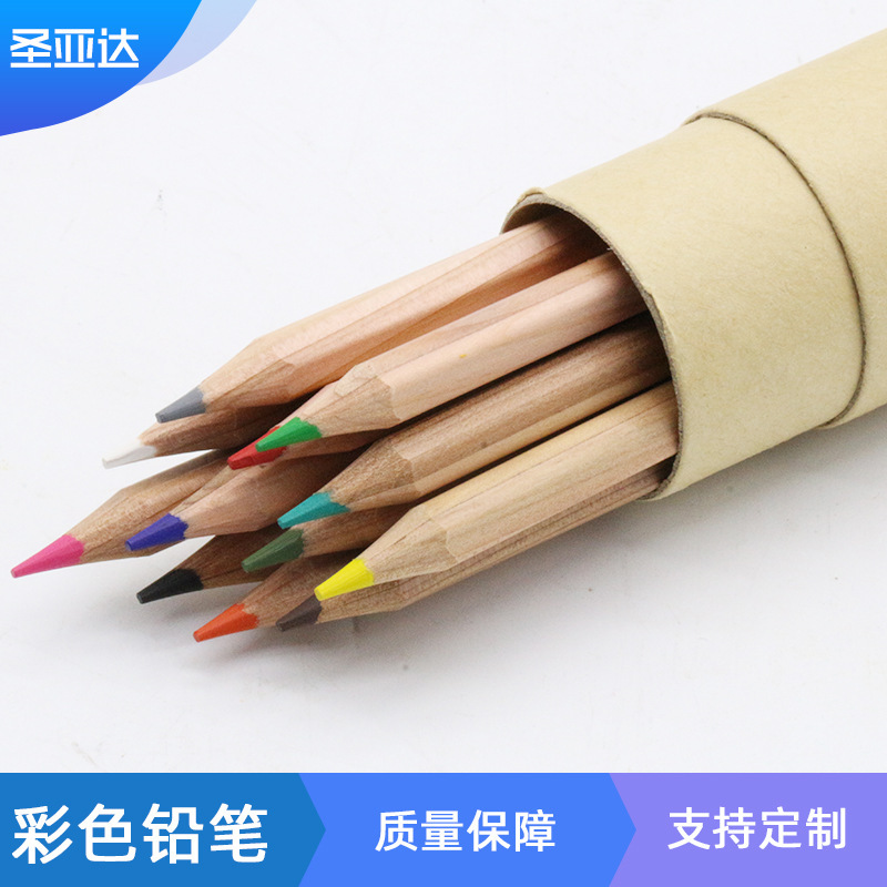 Producing 12 colours, 24 colours, 36 colours of pencils for students in wholesale pencils