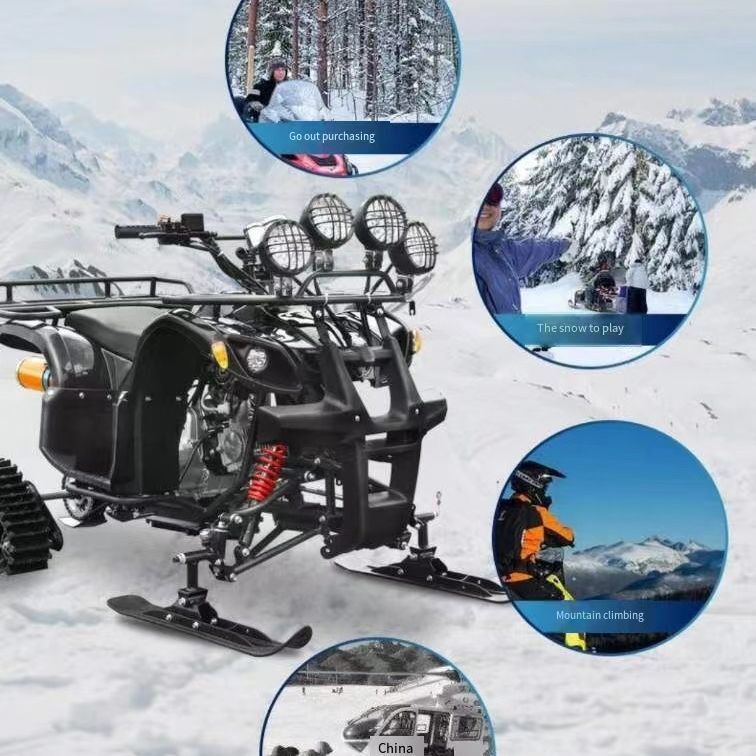 Bull's Snow Beach, 125 CC-band-driven Landscape Vehicle for Land Cruise Motorcycles