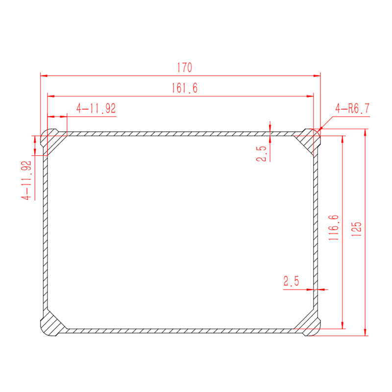 Customized sensor aluminium alloy shell temperature humidity control IP68 waterproof aluminium shell aluminium shell shell