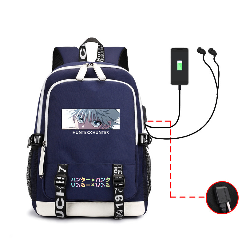 A large USB multi-capacity business backpack for men around a full-time hunter in the Amazon tide.