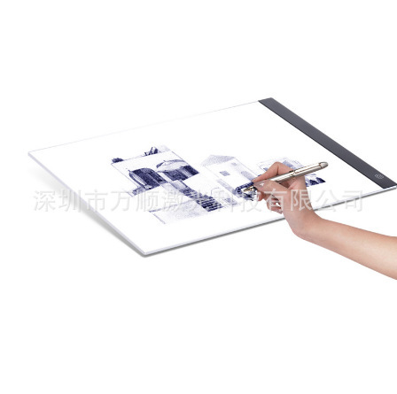 A3-Video-Video Comic-Calcier, ready-to-work table, distribution of LED copyboard.