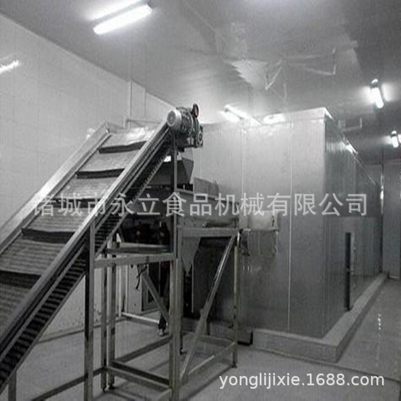 Tự động ra vào. Thiết bị làm mát kiểu đường hầm.