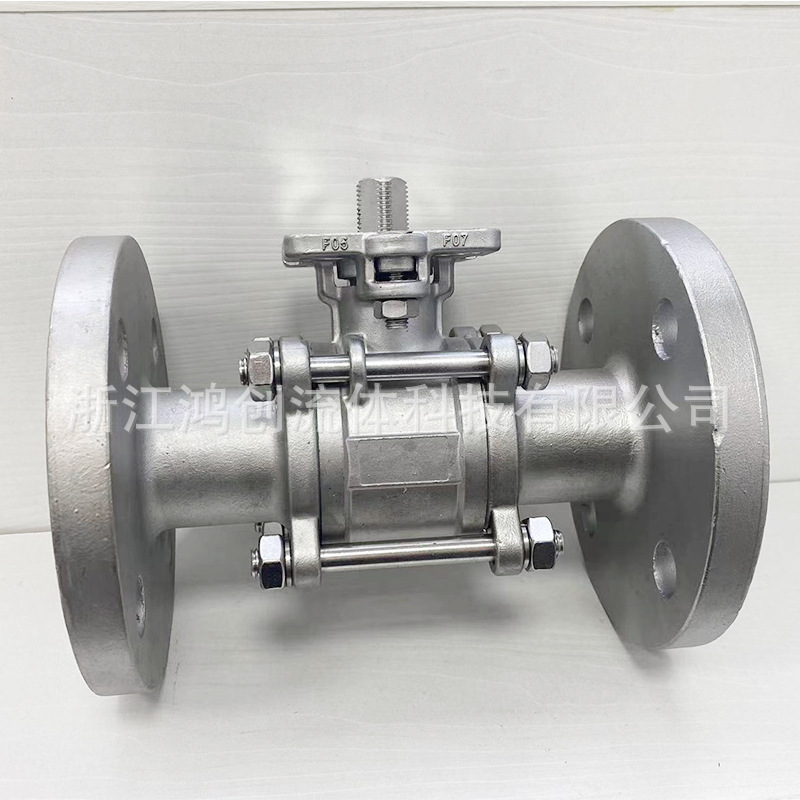 The plant's 304/316 aerodynamically activated three-form platform high-level French ball valve mechanical silica switch.