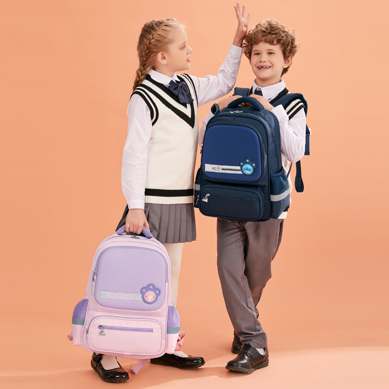 Children ' s school bags for high-capacity primary school students, male and female, 12, 3 and 6 grades, ultra-negative dyslexic-protective double shoulder packs