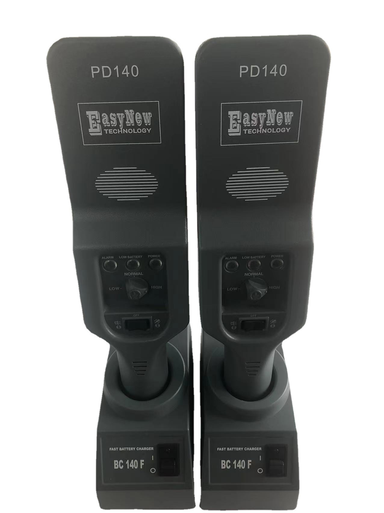 PD 140 with a metal detector, a high-sensitivity lighter detector.