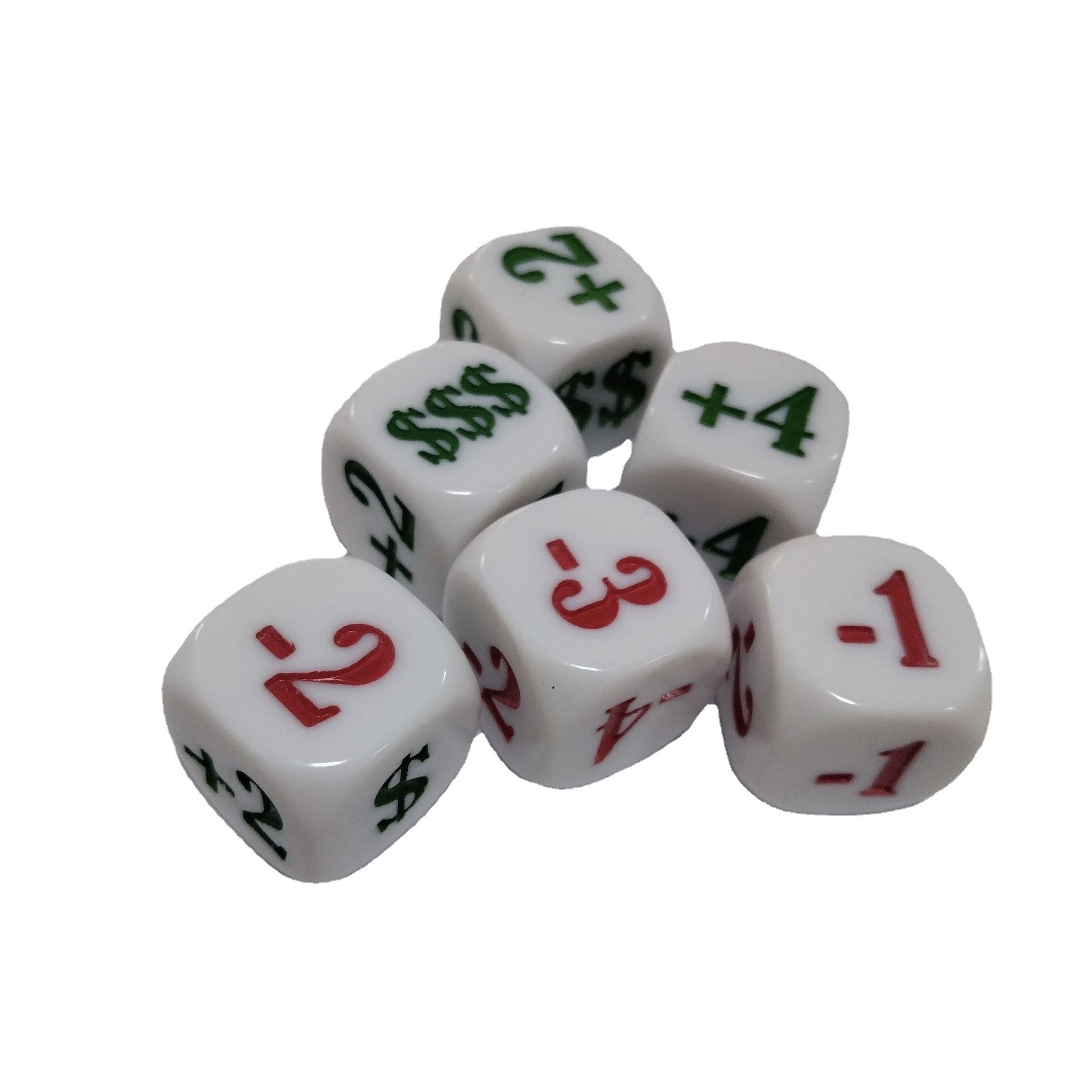 xúc sắc 19mm, sàng - 1-2-3 + 2 + 3 + 4$