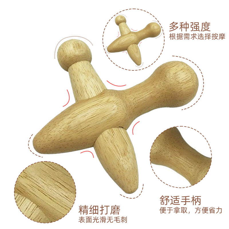 Crust massager, wooden foot massager.