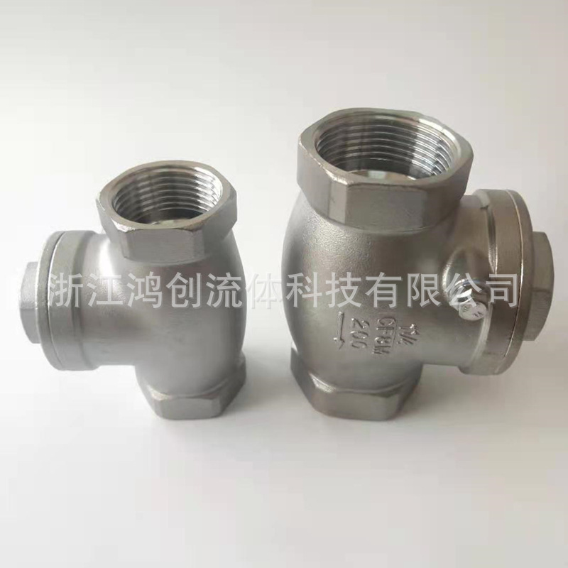 304/316 stainless steel stop-valve retort anti-retrovalve single-dimensional respirator retort retort retort H14