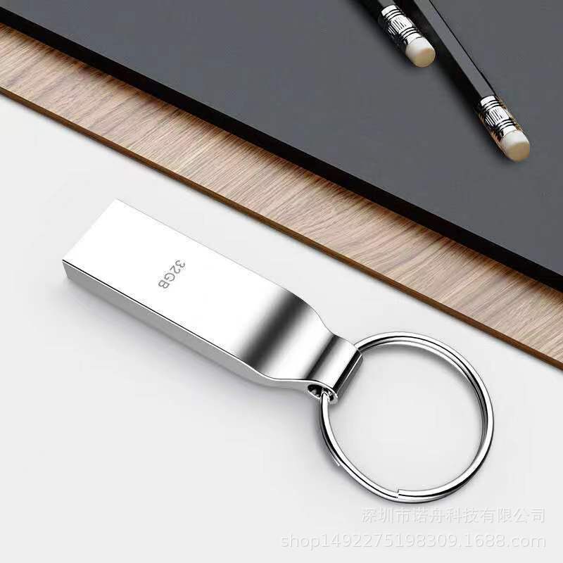 Đĩa đeo nhẫn 2. 0GB Đĩa kim loại 8g Laser logo tự đóng