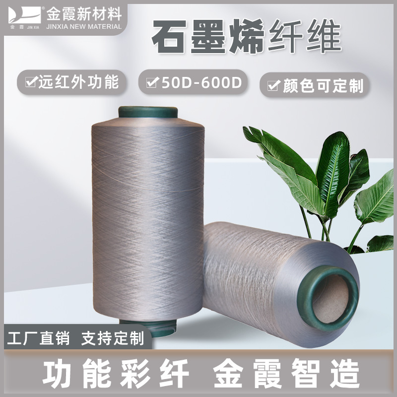 150 D100 D75D graphite fibres, transred antiviolet anti-violet thermal fibres.