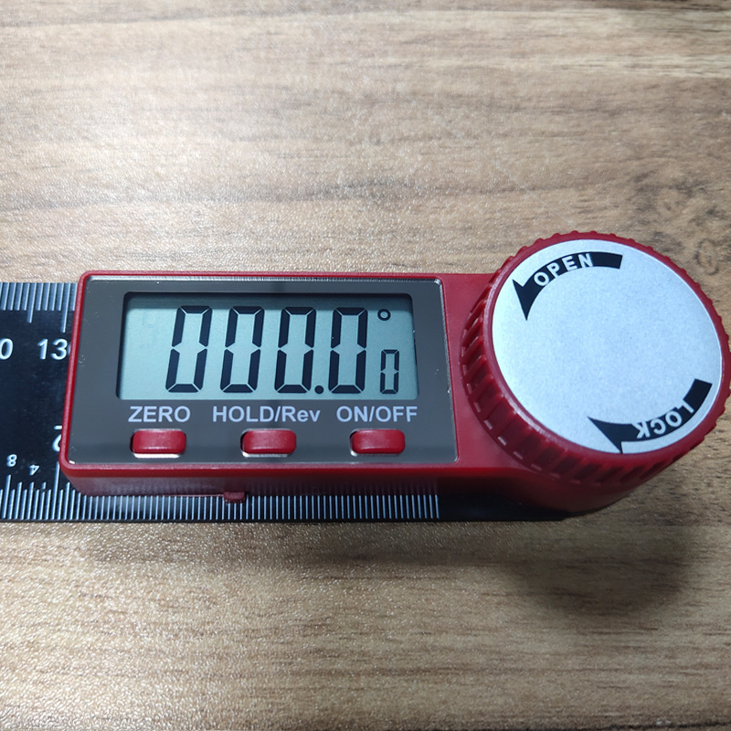 Numerical angle ruler - carpentry angler - angle gauge - plastic angle meter - abundance plant