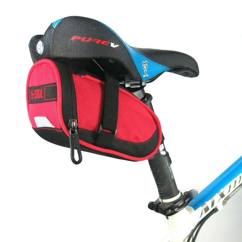 Folding of bicycle tails, mountain carts, cycling and cycling packs, car parts, saddle packs