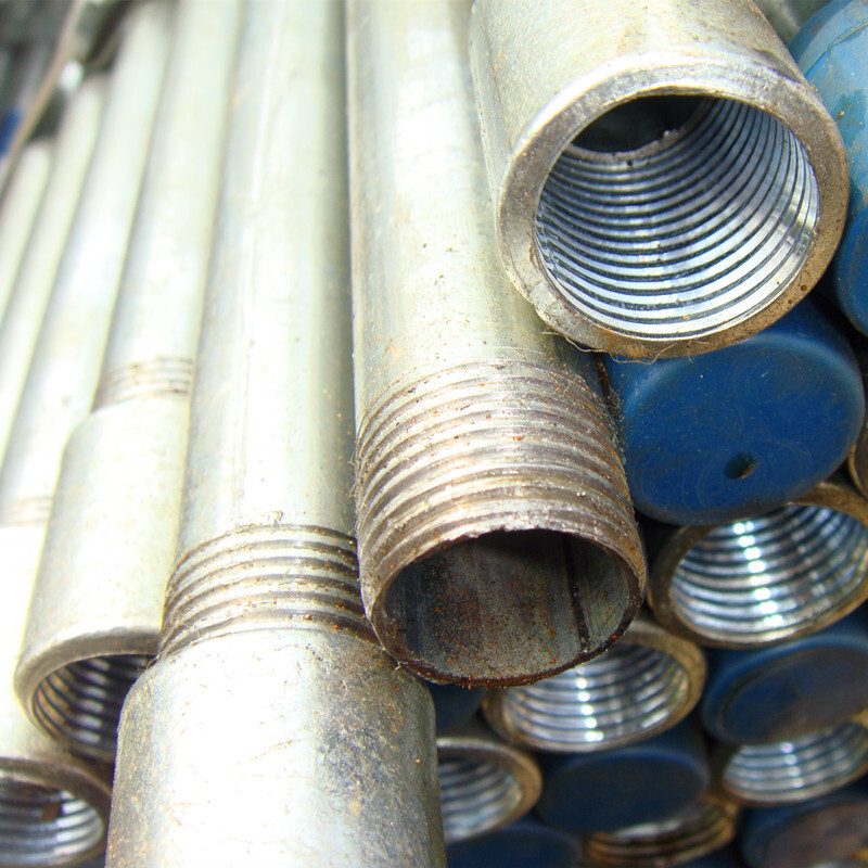 Thermally impregnated zinc-plating steel pipe standard BS 1387, custom-made production for the AUS 1163 plant