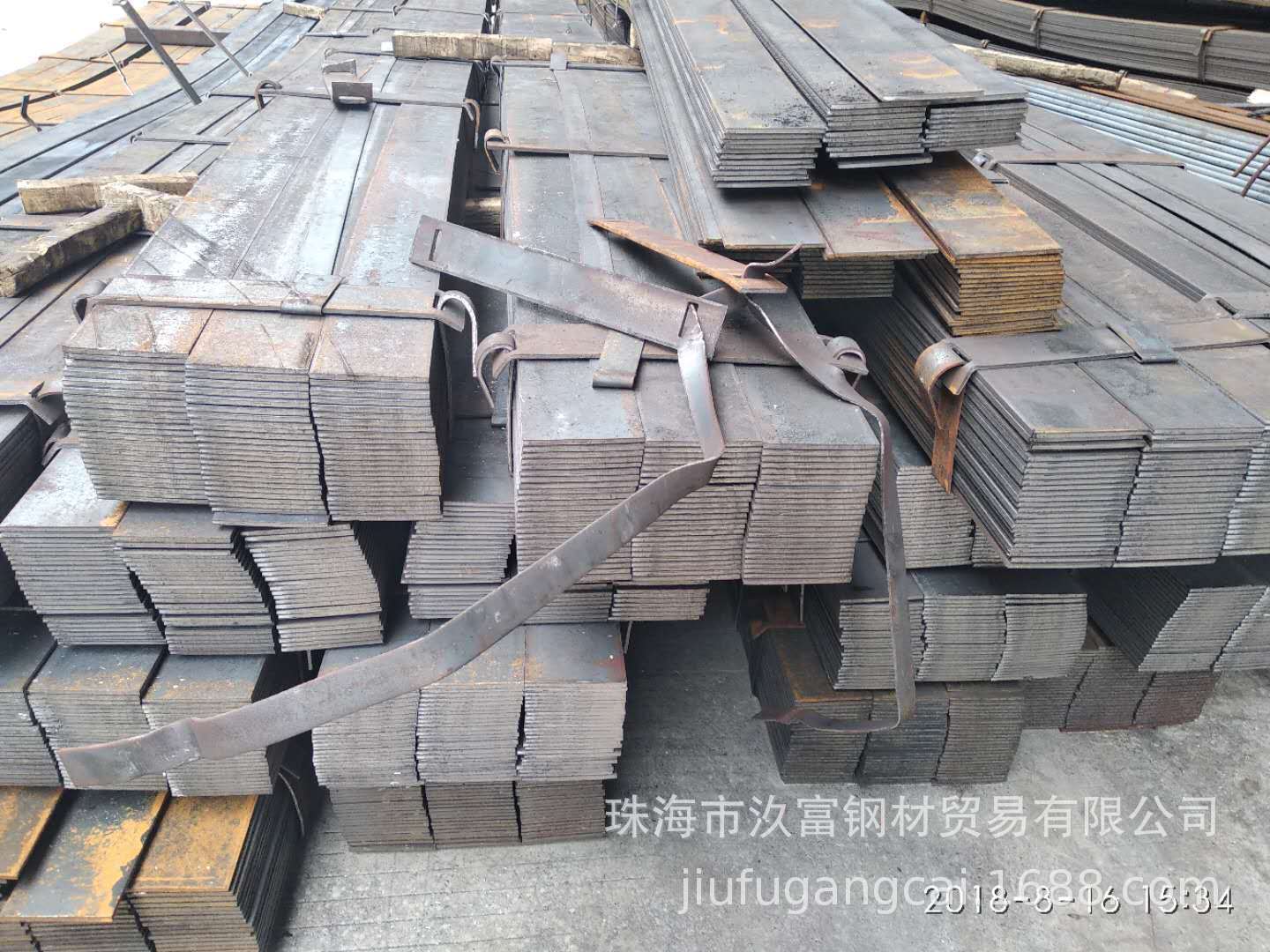 Tit iron, zinc-plated steel, hot-plated zinc-plated steel, 40*4.