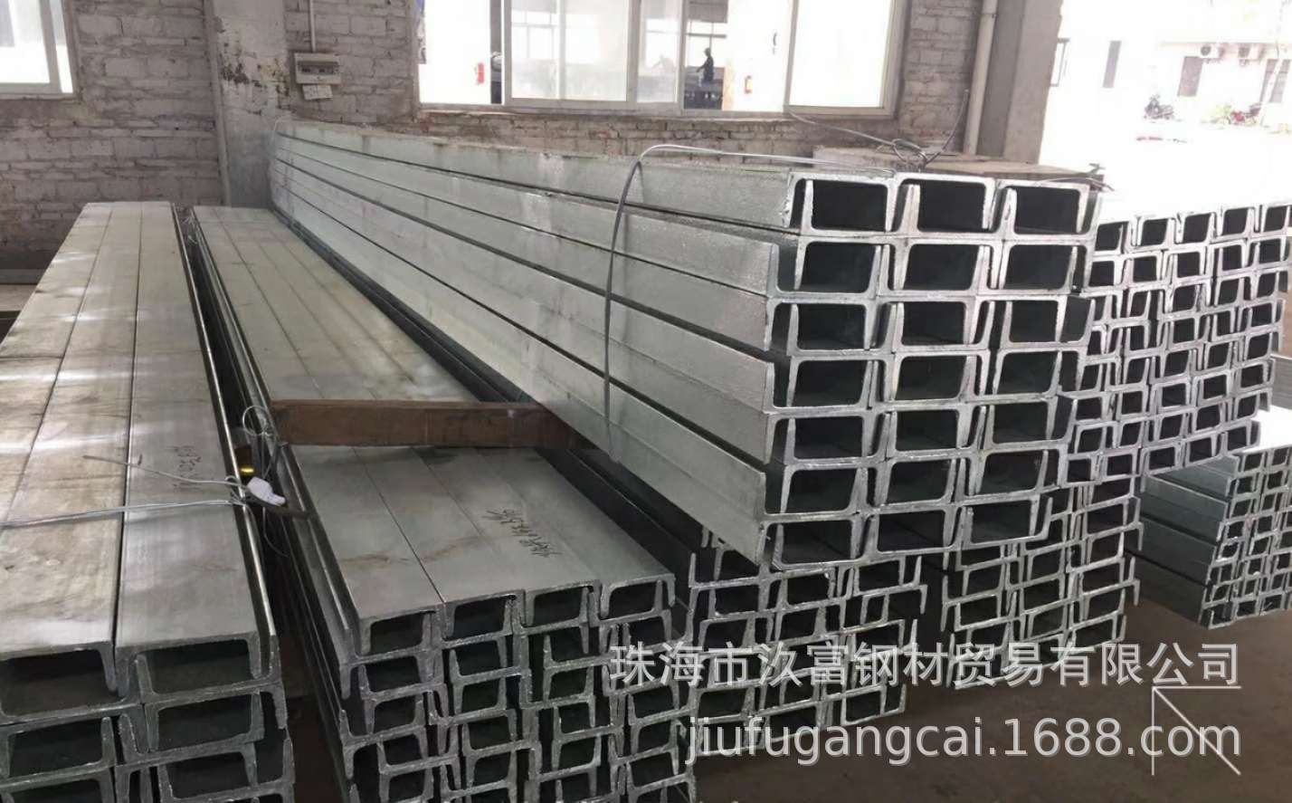 Thermal zinc-plating steel, wholesaled steel from Fuoshan medium slot, non-standard steel, light tank steel 250*250h steel