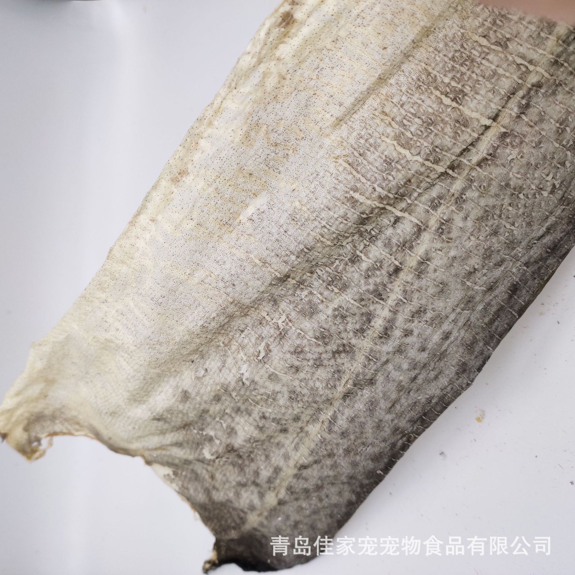 廠家直髮深海鱈魚皮 美毛磨牙風乾鱈魚皮 耐撕咬狗零食潔齒魚皮