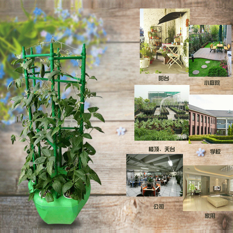 Không có thiết bị trồng trái đất, thủy điện, ban công, thủy sinh, 4 lỗ trong bồn.