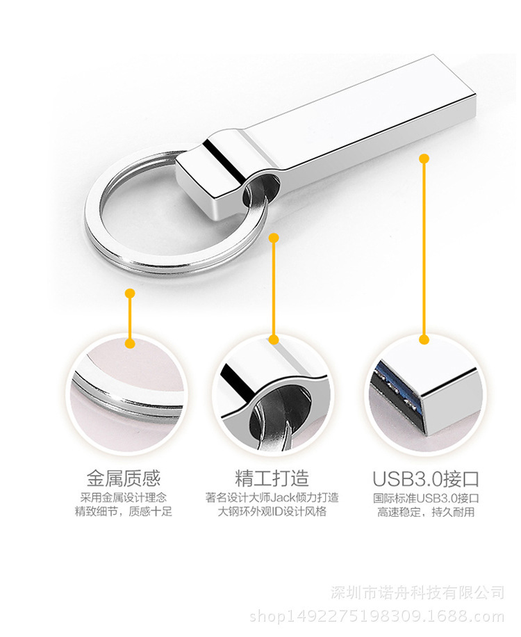 Dễ dàng mang các nút kim loại, thép không rỉ 8g 16g ổ đĩa logo laser