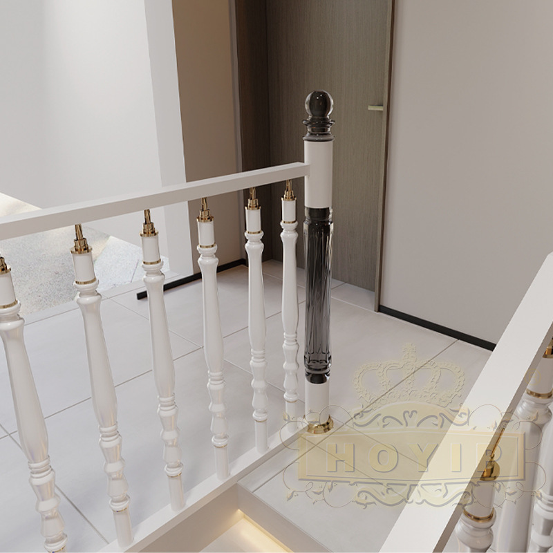 The hotel villa double-room cabinet building, with the Akrei transparent ash stairwell up the head.
