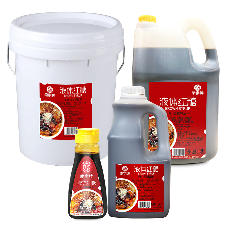Tùy chỉnh xi-rô đỏ lỏng, xi-rô đường đỏ, trà kem tùy biến cho đường thương mại.